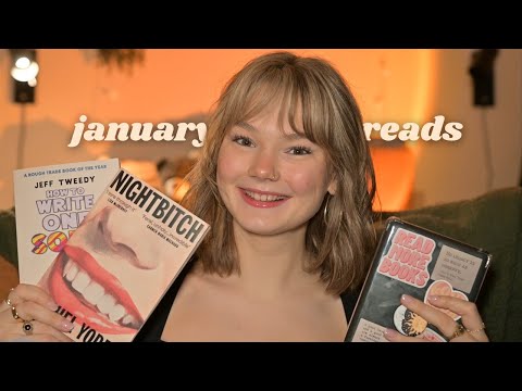 ASMR the books I read in january! 📚❄️