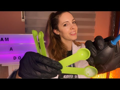 ASMR CHAOTIC Full Dr Exam With WRONG Props - Fast Paced
