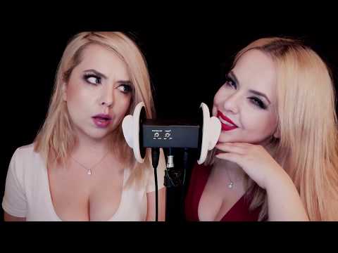 ASMR Twin kisses. Soft kisses 💋 (no talking!) 3dio💋