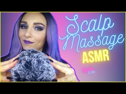 ASMR Dreamy Scalp Massage, Fluffy mic cover scratching, Smiles and personal attention. (No talking)