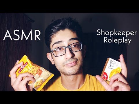 ASMR Indian Grocery Shop Roleplay (Hindi, with English Subtitles) Gentle and Soft Voice | राशन दुकान