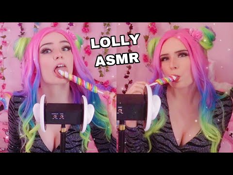 ASMR - Rainbow Lolly Licking (No Talking) | Lealolly