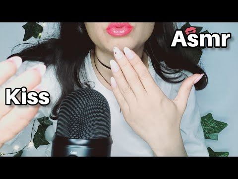 asmr ♡ kiss and sound breathing | Fast and aggressive