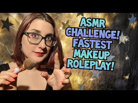ASMR Fastest Make-up Roleplay Challenge! Extremely Fast!!