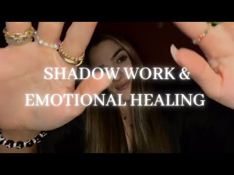 Reiki ASMR | Shadow Work & Emotional Healing | Hand movements, Cleansing, Aura scan, Crystals