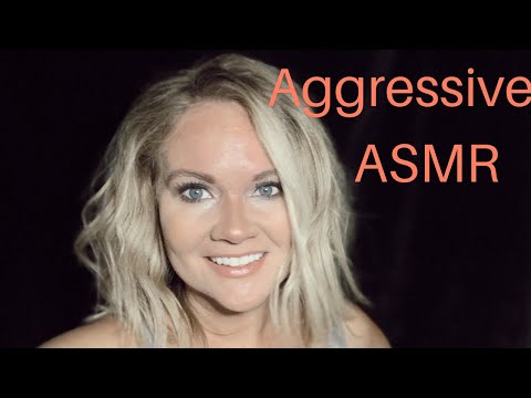ASMR Aggressive Triggers!!! Fast and Aggressive Inaudible Whispering