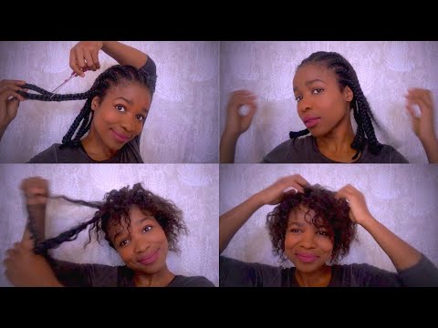 ASMR Taking Hair Out + Xhosa Tongue Clicking Chit Chat (Hair Cutting, Scalp Scratching...) 💇🏾‍♀️