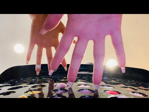 ASMR! FAST tapping and scratching DOWN on YOU! 🫠