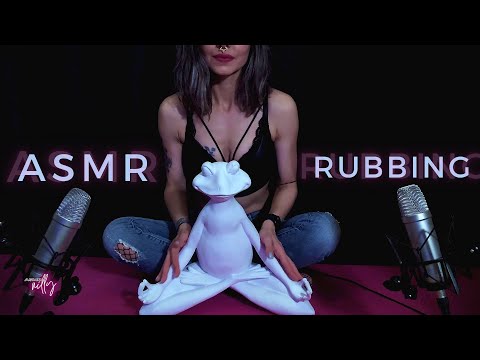ASMR | Giving Massage to A Plaster Frog | Rubbing ASMR (No Talking)