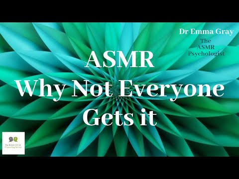 ASMR - Why Not Everyone Gets It *Scientific Facts*