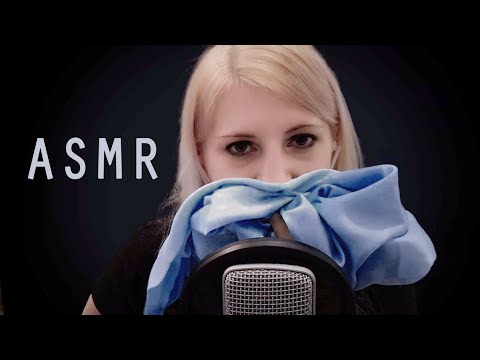 ASMR Whisper | Partially unintelligible mumbling with fabric in my mouth | Wet mouth sounds