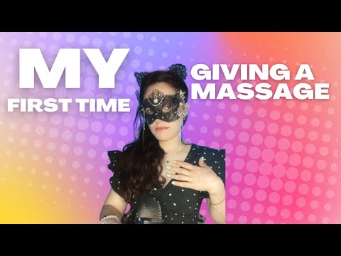⭐ ASMR Massage 💛 Giving a massage for the first Time! 👸🤍💟 Remember to follow and comment! 💋