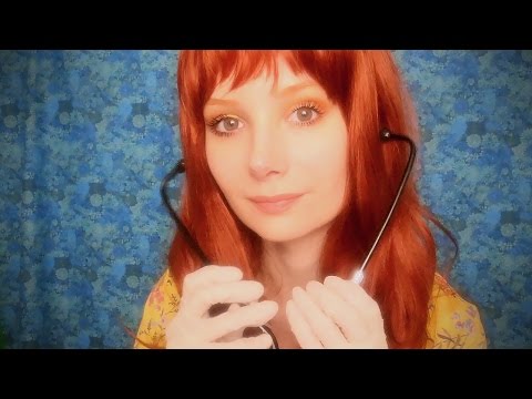 ASMR Physical Checkup for Sports with Nurse Amber 🌻 Roleplay, Exam, Medical EKG, Gloves, Triggers