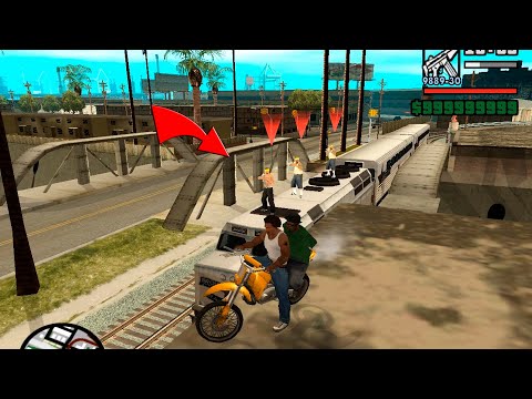 Follow The Damn Train CJ Complete in 1 Minute GTA SAN ANDREAS ( wrong side of the tracks )