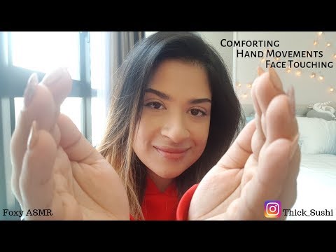 ASMR Comforting You With Hand Movements | Breathing Sounds | Face Touching