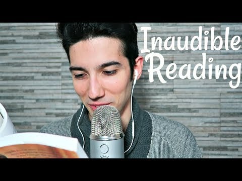 ASMR Inaudible Whisper Reading (Mouth Sounds)