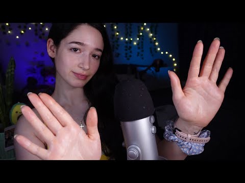 ASMR  Fast & Aggressive Hand Sounds + Mouth Sounds
