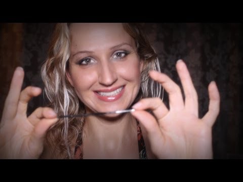 ▴▲▴Binaural EAR PIERCING roleplay ASMR: Ear cleaning, close up whispering & soft speaking relaxation