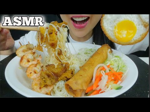 ASMR GRILLED PORK BOWL + PERFECT FRIED EGG (EATING SOUNDS) NO TALKING | SAS-ASMR