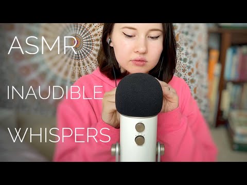 ASMR~Fall Asleep In 5 Minutes With Semi-Inaudible/Unintelligible Whispers