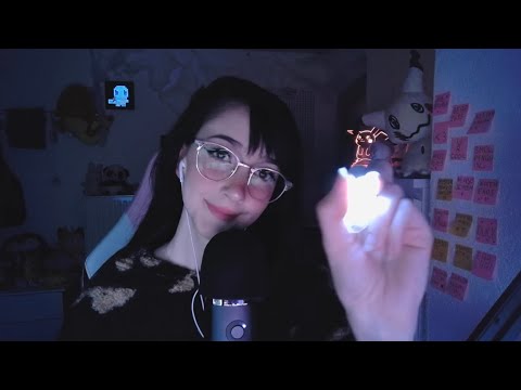 ASMR checking your senses Roleplay ~ light trigger, follow the finger, trigger words & more