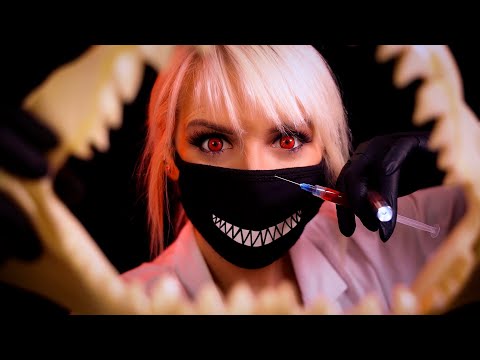 Mad Doctor Turns You Into A Creature - ASMR (medical, personal attention)