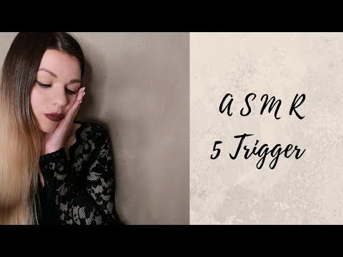 ASMR 5 entspannende Trigger deutsch/german