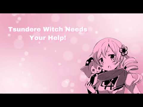 Tsundere Witch Needs Your Help (F4M)