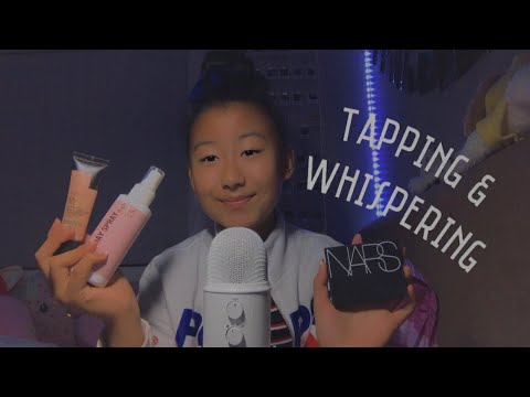 [ASMR] Tapping & Whispering (Makeup Products)