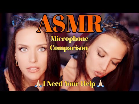 ASMR 🎙️ New Microphone Testing Part II! Now I really need your opinion!!