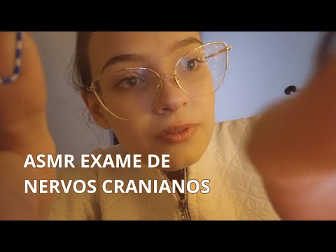 ASMR ROLEPLAY TESTE DE NERVOS CRANIANOS ♥ Camila ASMR