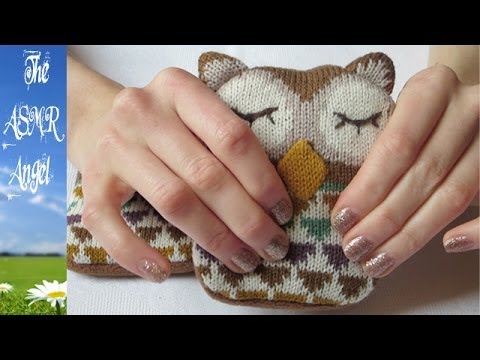 ASMR Owl Wool Hand Warmers - No speaking (Binaural - 3D Sound)