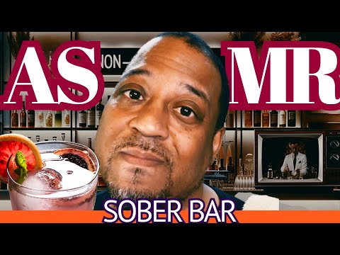 Sober Bar #3 Bartender Encourages relapsed patron with Sleepy Mocktail ASMR ROLEPLAY