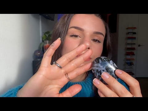 ASMR mindful healing session ☁️ crystals work & personal attention