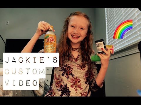 ASMR~ Jackie’s Custom Video ( ft. Alexis’ Name ) Please Sub To Her Channel❤️