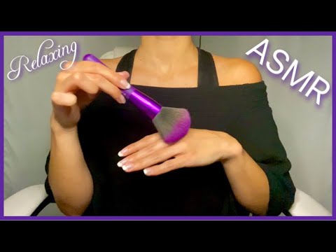 ASMR Body Pampering - Brush, Massage Ball, Oil (Whispering)