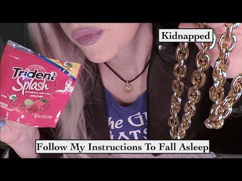 ASMR Gum Chewing Kidnapped | Follow My Instructions For Sleep | Whispered Personal Attention