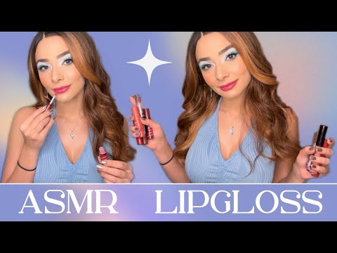 ASMR Applying Lipglosses (Soft Spoken)