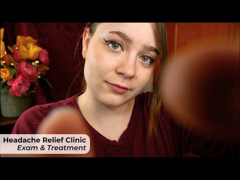 Headache Relief Clinic (Tons of Palpation & Head Examination) 🩺 ASMR Medical & Personal Attention RP