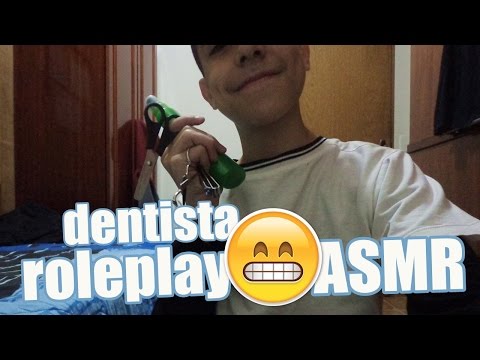 ASMR Roleplay: DENTISTA (Vídeo para relaxar e dar sono/To relax and to sleep)