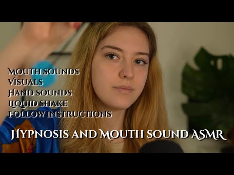 Hypnotic ASMR| mouth sounds and follow my instructions, personal attention