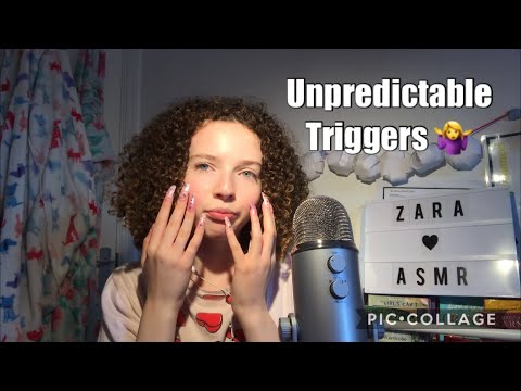 ASMR | Unpredictable Triggers W/ Acrylics