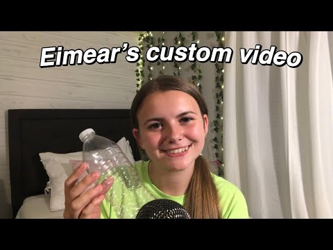 ASMR | Mic brushing, Rambling & sticky tapping - Eimear’s custom video