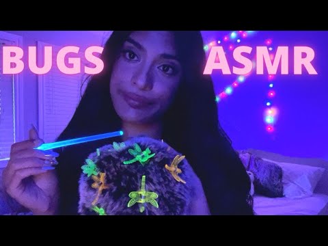 ASMR Bugs Glow in the dark ✨🐛