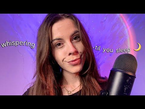 ASMR For People Who Love Pure Whispers 💗🌟☁️ (close up clicky whispering, life updates)