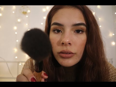 asmr ~ tapping on makeup, lipstick and brushes
