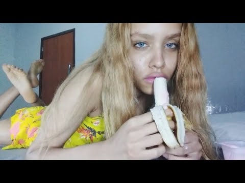 ASMR Banana & Yogurt 🍌 💦