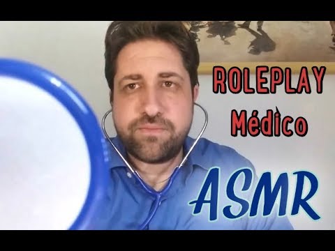 ASMR en Español - Roleplay Médico// Reconocimiento médico