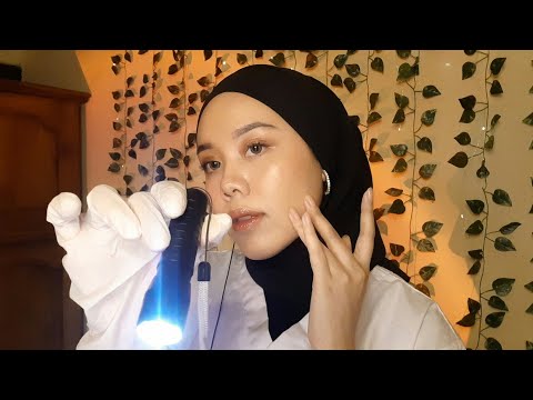 ASMR Face Exam & Skin Analysis Roleplay | Personal Attention, Tingly Hand Movements