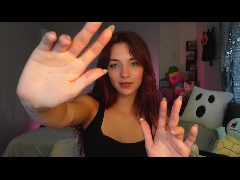 ASMR Friend Helps You Relax For Bed :) - ASMR Up Close and Personal Attention